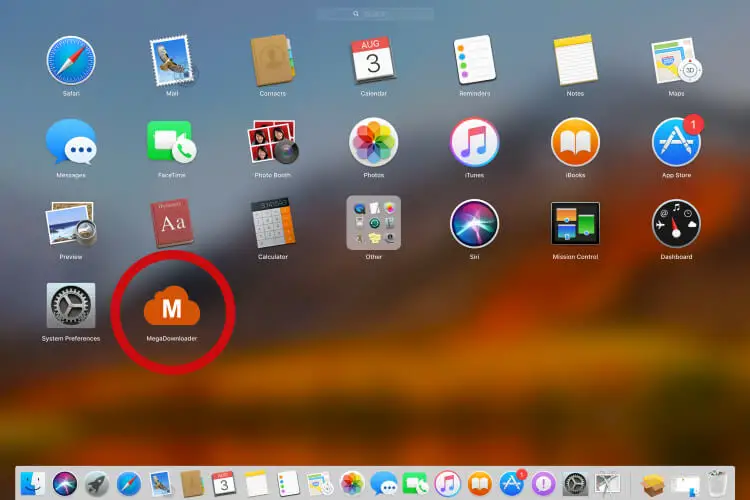 MegaDownloader Mac Installed
